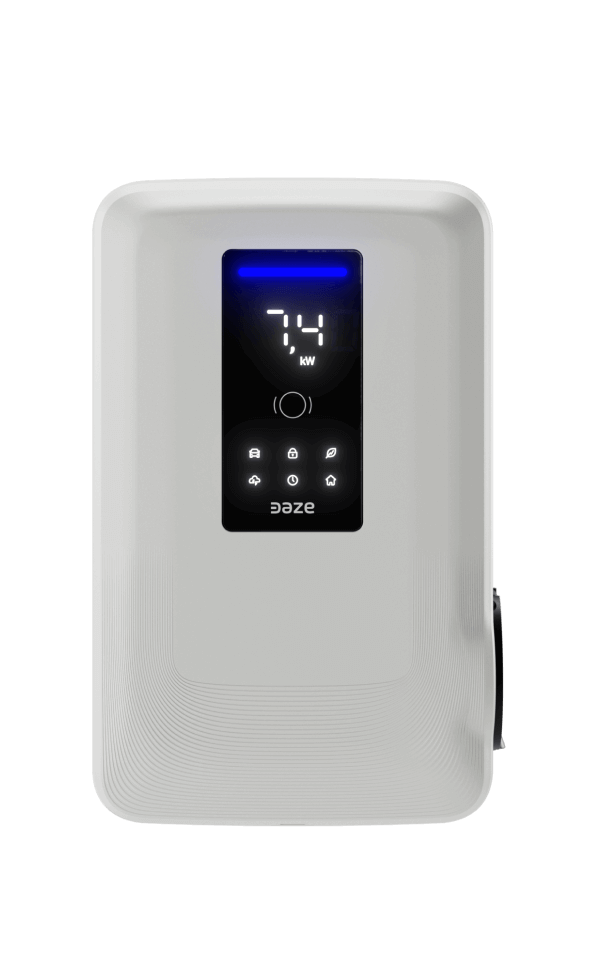 Daze Home S 7,4 kW - Borne de Recharge Électrique avec Écran et App